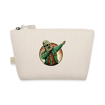 Dabbender Zombie Lustiges Dabbing Design - Bio-Täschchen - Natur - Vorne