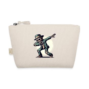 Dabbing Zombie Funny Dabbing Design - Organic Pouch - nature - Front