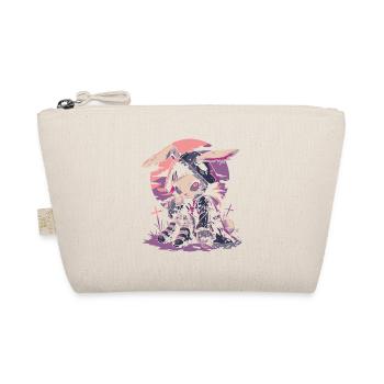 Goth Bunny Witch E-Girl Gothic Grunge Gift - Organic Pouch - nature - Front