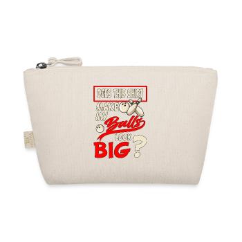 Pun Funny Adult Bowling Fun Shirt - Organic Pouch - nature - Front