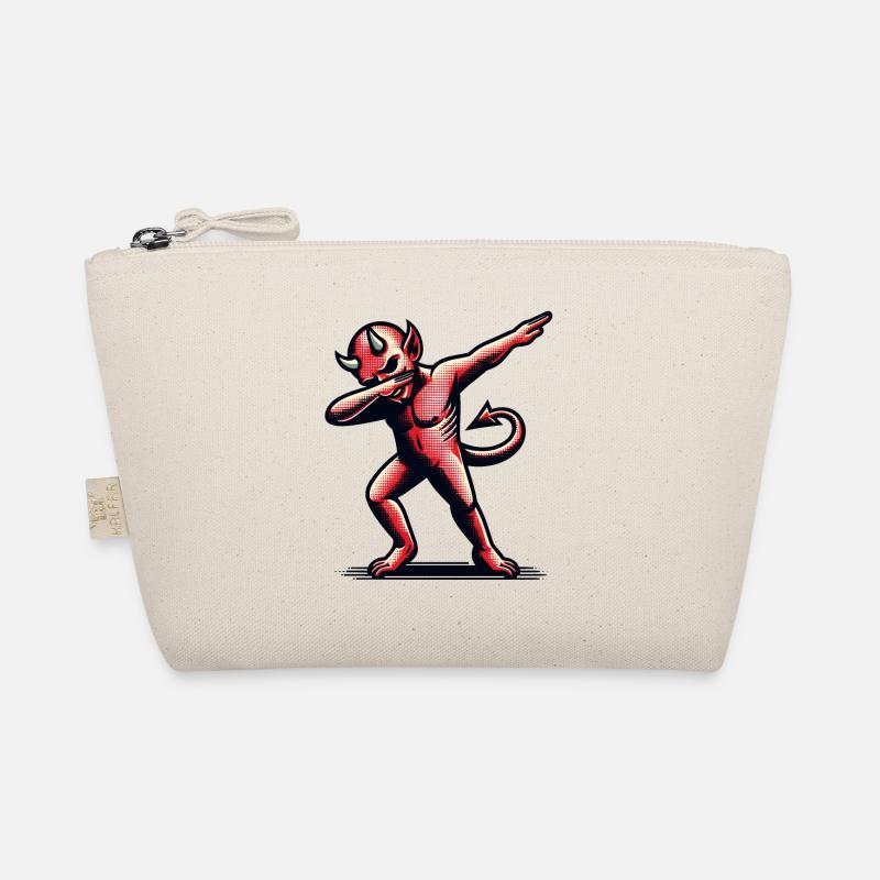 Dabbing Diable Drôle Dabbing Design Halloween Trousse biologique