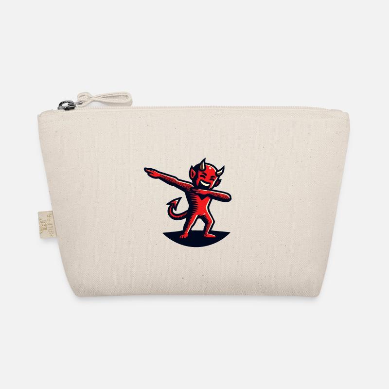 Dabbender Teufel Lustiges Dabbing Design Bio-Täschchen