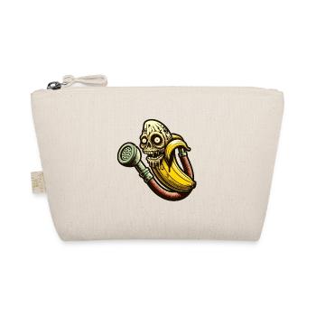 Zombie Banana Banana Lover Halloween - Organic Pouch - nature - Front