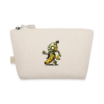 Zombie Banana Banana Lover Halloween Zombie - Organic Pouch - nature - Front