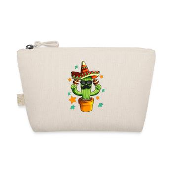 Musicien Cactus avec Maracas Poncho Sombrero Vacances - Trousse biologique - nature - Devant