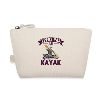 Drôle Canoë Kayak Kayakiste J'Peux Pas J'ai Kayak - Trousse biologique - nature - Devant