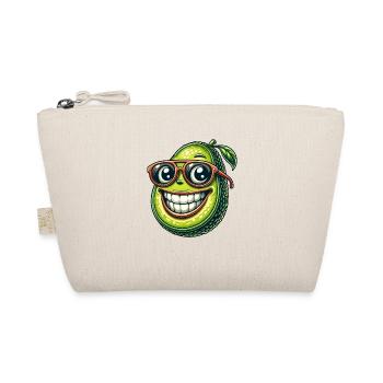 Coole Avocado Frucht Sonne Sommer Sonnenbrille - Bio-Täschchen - Natur - Vorne