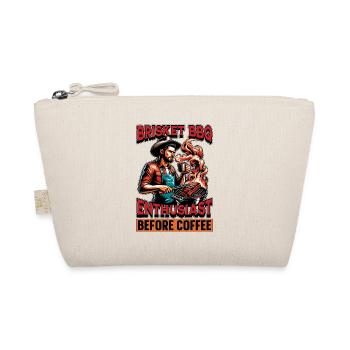Brisket BBQ Enthusiast Before Grilled Meat Coffee - Organic Pouch - nature - Front
