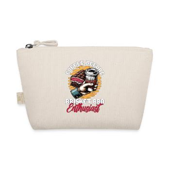 Brisket Barbecue Coffee Grilled Meat Coffee Lover - Bio-Täschchen - Natur - Vorne
