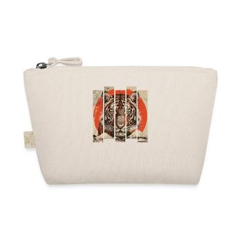 80er Jahre Retro Japanischer Tiger - Bio-Täschchen - Natur - Vorne