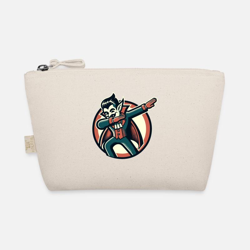 Dabbing Vampire Funny Dabbing Design Organic Pouch