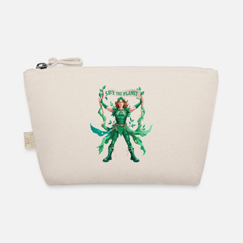 ECO WARRIOR SAVE THE PLANET Organic Pouch