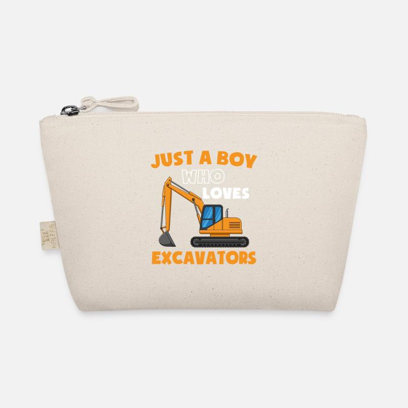 Baggerfahrer Bauarbeiter Baggerführer Bagger Bio-Täschchen