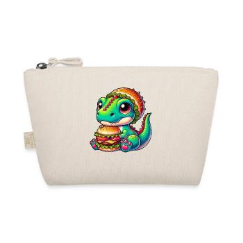 T-Rex dinosaure citrouille chapeau design fantaisiste - Trousse biologique - nature - Devant