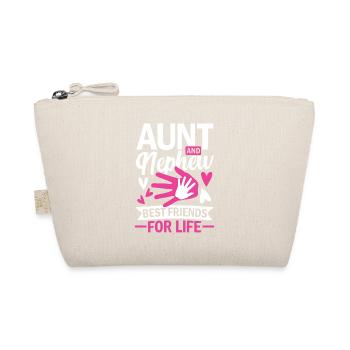 aunt and nephew best friends for life - Bio-Täschchen - Natur - Vorne