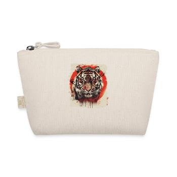 80er Jahre Retro Japanischer Tiger - Bio-Täschchen - Natur - Vorne