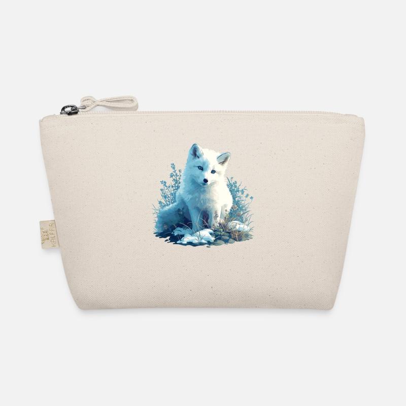 Arctic Fox Polarfüchse Polarfuchs - Bio-Täschchen - Natur