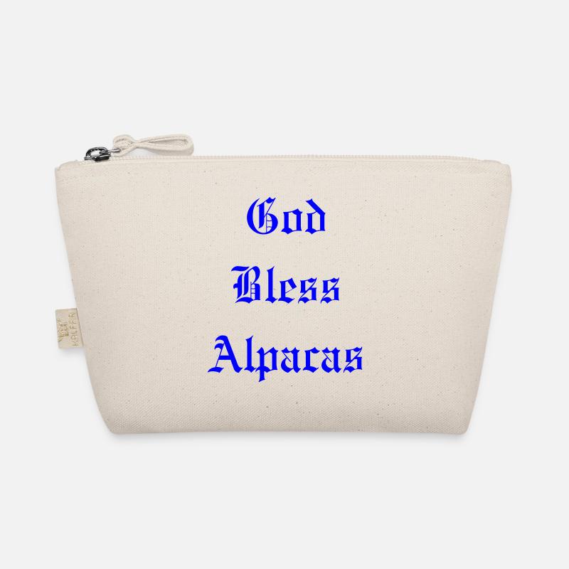 GodBlessAlpacas - Bio-Täschchen - Natur