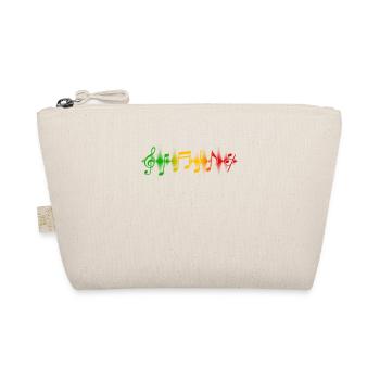 Rastafari Music Vibes Only Rasta Jamaica Reggae - Organic Pouch - nature - Front