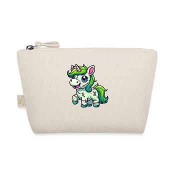 Halloween Licorne Zombie Tête de Licorne Effrayante - Trousse biologique - nature - Devant