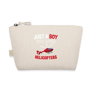 Helicopter Helicopter Rescue Pilot Pilot - Organic Pouch - nature - Front