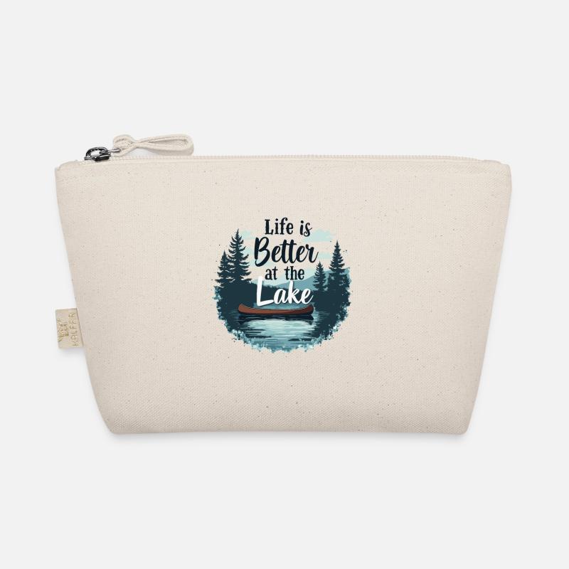 LIFE IS BETTER AT THE LAKE Organic Pouch