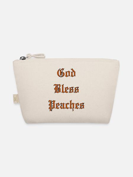 GodBlessPeaches - Organic Pouch - nature - Front