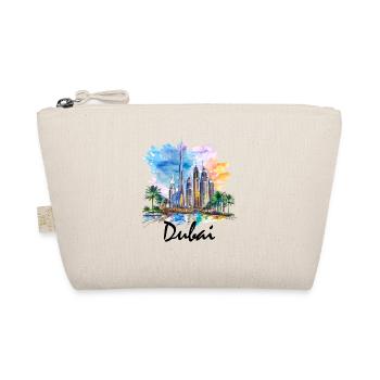 Dubai Skyline Arab Emirates - Bio-Täschchen - Natur - Vorne