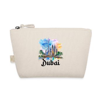 Dubai Skyline Arab Emirates - Bio-Täschchen - Natur - Vorne