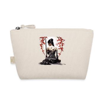 Japan Tradition Japanisch Kultur Frau - Bio-Täschchen - Natur - Vorne
