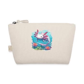 Axolotl - Bio-Täschchen - Natur - Vorne