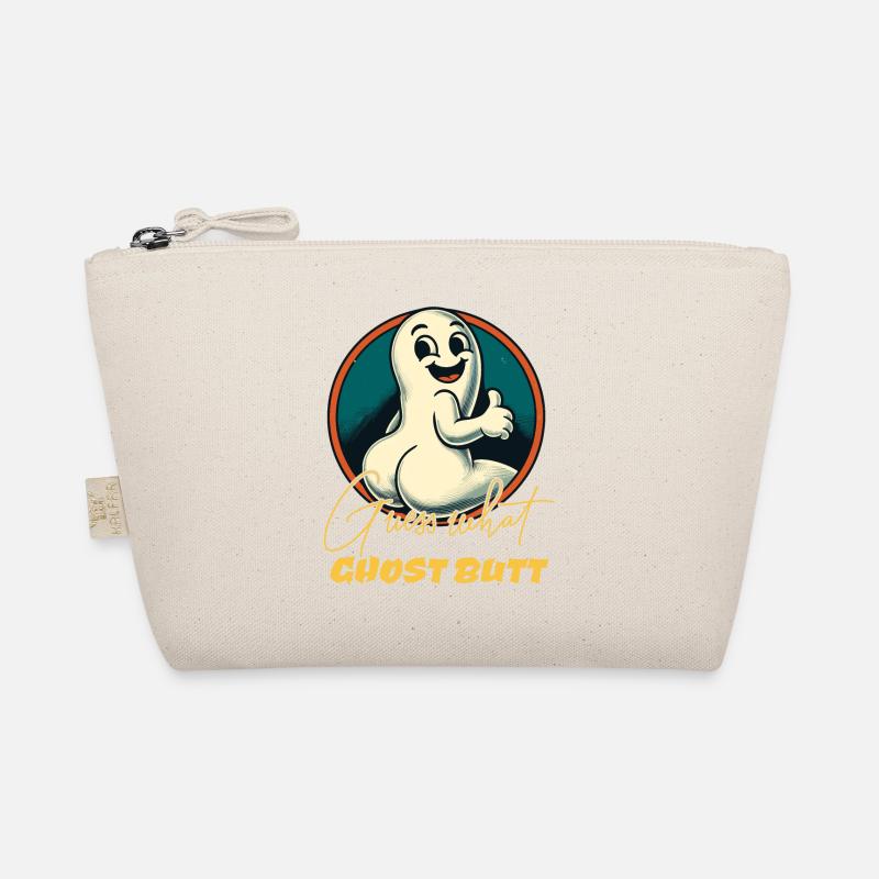 Guess What Ghosts Butt Funny Ghosts Saying Organic Pouch