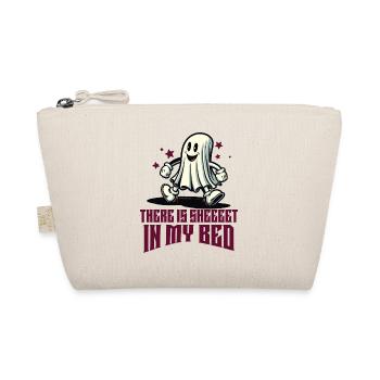 Funny Ghost Saying Occult Halloween Ghost - Organic Pouch - nature - Front
