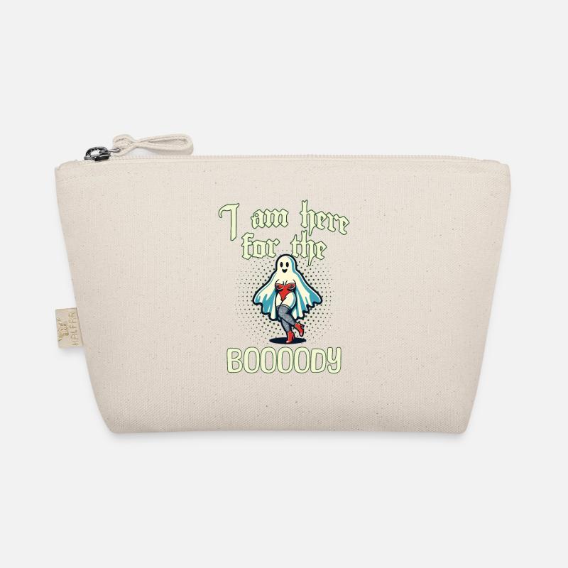 Funny Ghost Saying Halloween Costume Organic Pouch