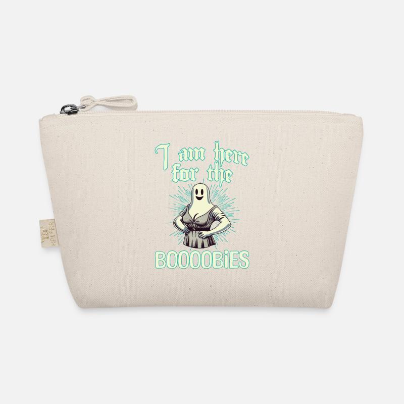 Funny Ghost Saying Halloween Costume Organic Pouch