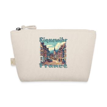 Riquewihr Old Town Walking Tour France Mountains - Organic Pouch - nature - Front