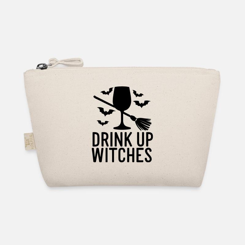 Halloween Witches Saying Drink Up Witches Organic Pouch