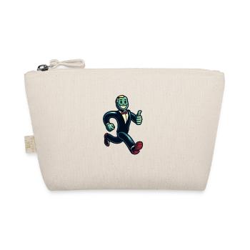 Retro Vintage Style Halloween Zombie Costume Decoration - Organic Pouch - nature - Front