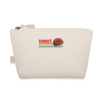 Donut mehr als ein Nahrungsmittel Doughnut Maker - Bio-Täschchen - Natur - Vorne