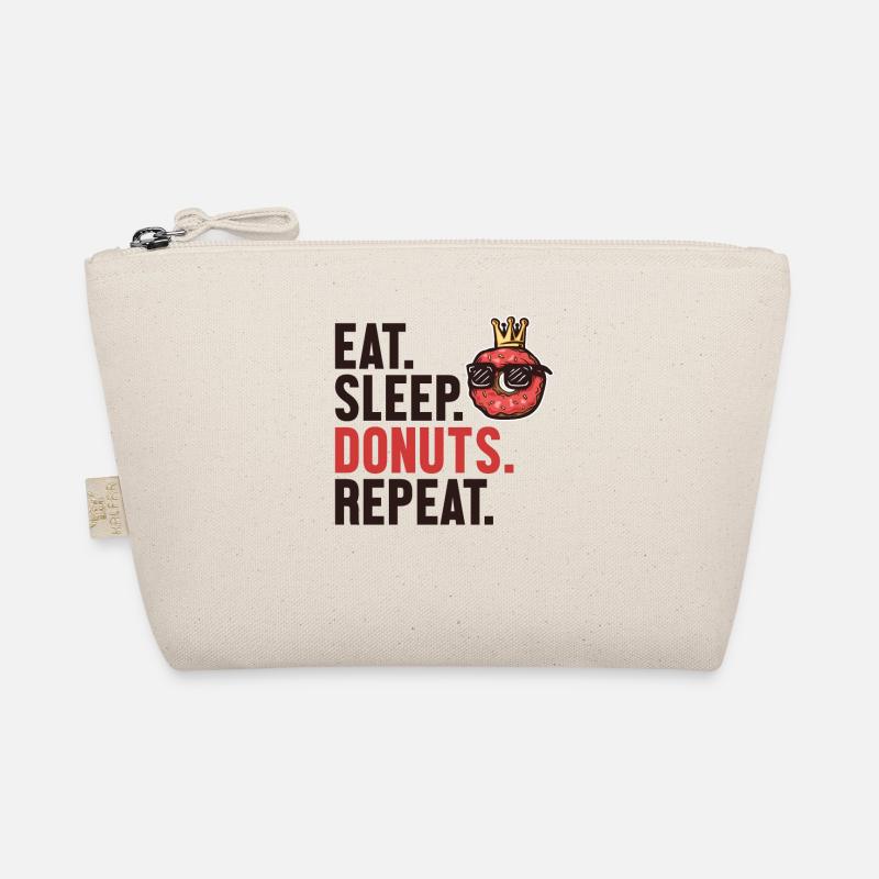 Eat Sleep Donuts Repeat Doughnut Maker Glazed Organic Pouch