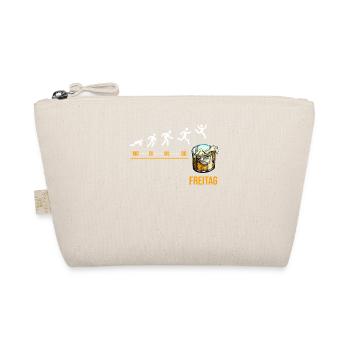 Friday Party! Whisky, gift idea, for connoisseurs - Organic Pouch - nature - Front