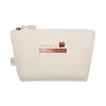 Friday Party! Whisky, gift idea, for connoisseurs - Organic Pouch - nature - Front