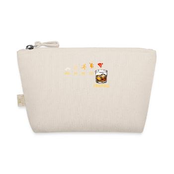 Friday Party! Whisky, gift idea, for connoisseurs - Organic Pouch - nature - Front