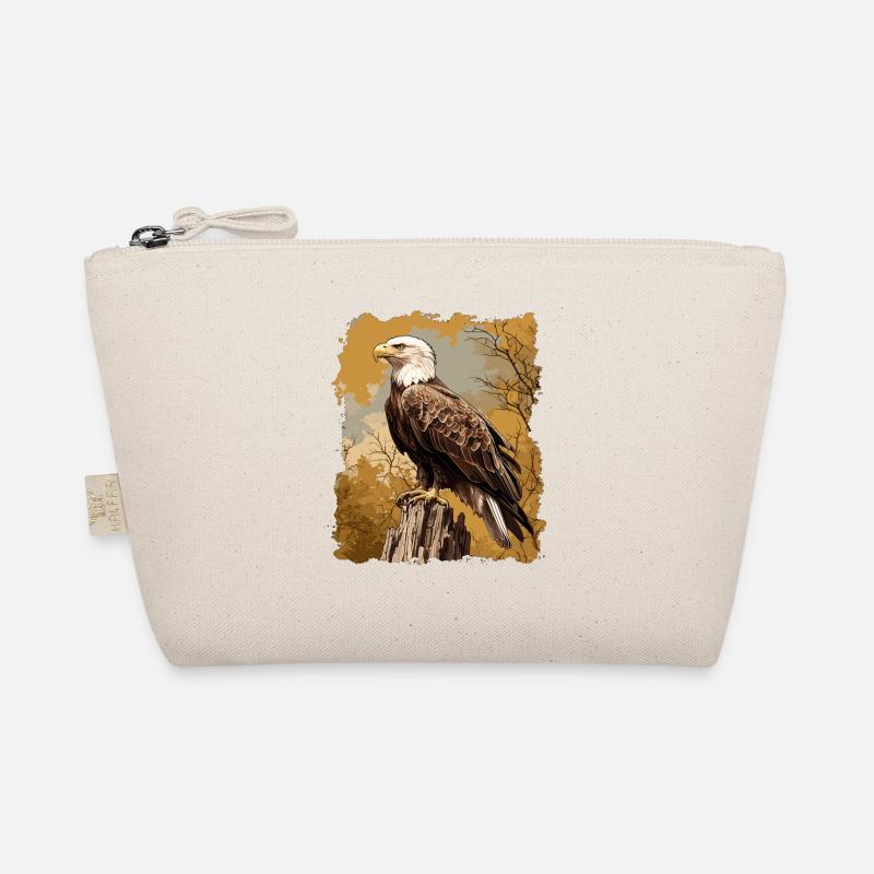 Bald Eagle Weißkopfseeadler Bio-Täschchen