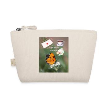 Beautiful 💕 life - Organic Pouch - nature - Front