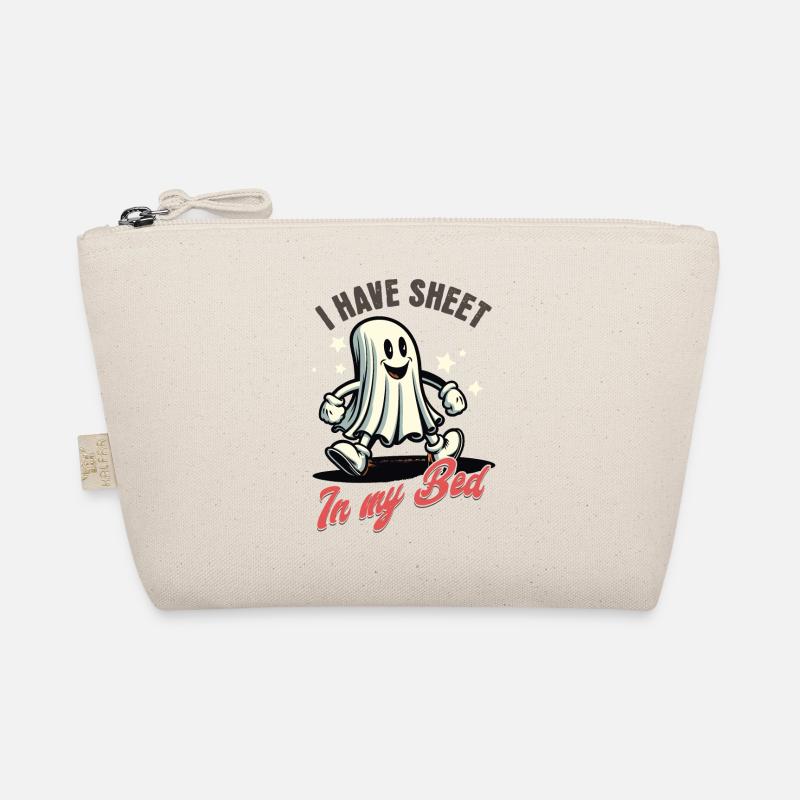 Funny Ghost Saying Halloween Costume Organic Pouch