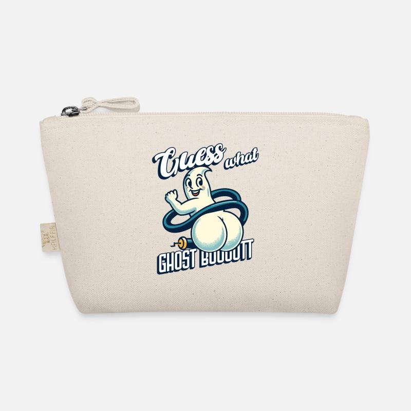 Guess What Ghosts Butt Funny Ghosts Saying Organic Pouch