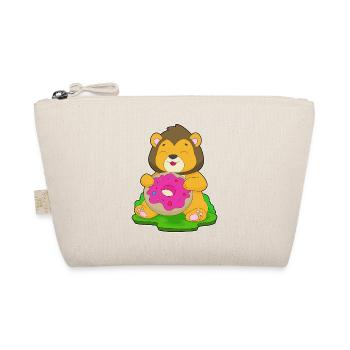 Lion Donut - Organic Pouch - nature - Front