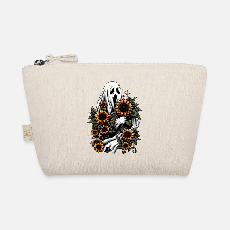 Geist mit Sonnenblumen Bio-Täschchen