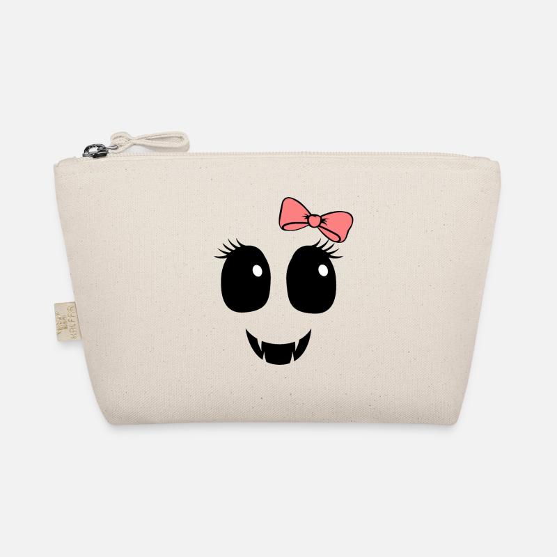Ghostface Vampire Fangs Organic Pouch